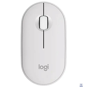 910-007013 Мышь  Logitech Wireless Mouse Pebble 2 M350S TONAL WHITE