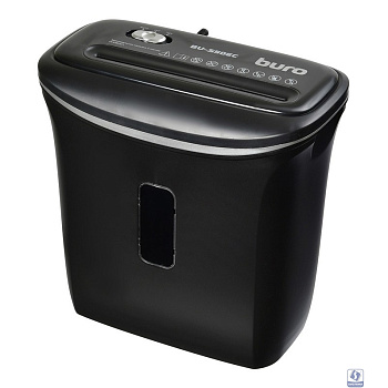 Buro Уничтожитель Home BU-S506C (секр.P-4)/фрагменты/5лист./12лтр./пл.карты) 
