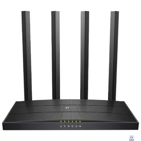TP-Link Archer C6U Двухдиапазонный гигабитный роутер Wi-Fi AC1200 с поддержкой MU-MIMO