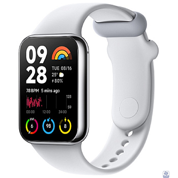 Фитнес-браслет Xiaomi Smart Band 8 Pro Light Grey / светло-серый [BHR8007GL]