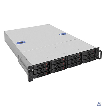 Exegate EX292490RUS Серверный корпус ExeGate Pro 2U660-HS12 <RM 19", высота 2U, глубина 660, без БП, 12xHotSwap, >