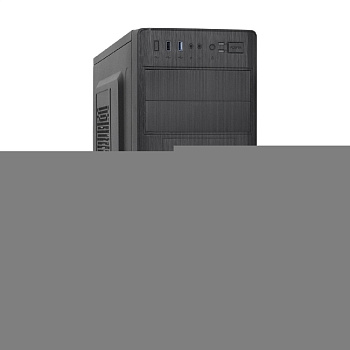 Exegate EX292994RUS Корпус Miditower ExeGate CP-606U-AB350 (ATX, AB350 с вент. 8см, 1*USB+1*USB3.0, аудио)