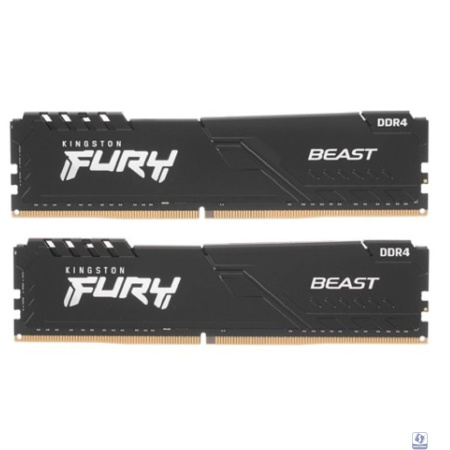 Kingston DDR4 DIMM 32GB Kit 2x16Gb KF432C16BBK2/32 PC4-25600, 3200MHz, CL16