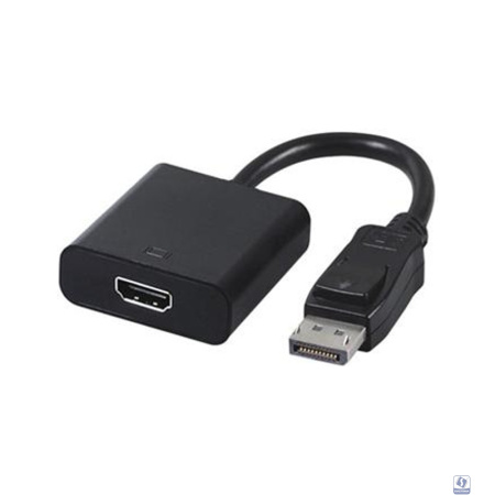 Filum Адаптер Display port - HDMI, 0.15 м., разъемы: DP male-HDMI A female, пакет. [FL-A-DPM-HF-0.15M] (894149)