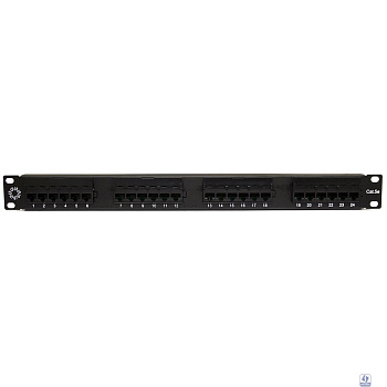 5bites PPU55-01 Патч-панель UTP / 5E / 24P / KRONE / 110 / DUAL IDC / 1U / 19"