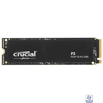 SSD 2Tb Crucial P3 3D NAND M2 PCIe NVMe R3500Mb/s W3000MB/s CT2000P3SSD8