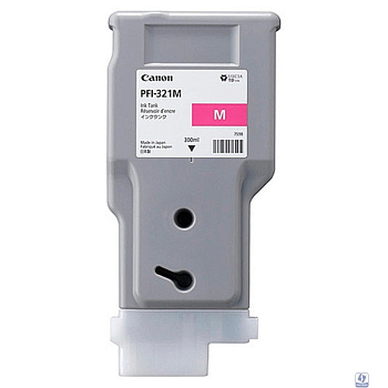 Canon Картридж/ INK TANK PFI-321 MAGENTA для imagePROGRAF TM-250, TM-255, TM-350, TM-355