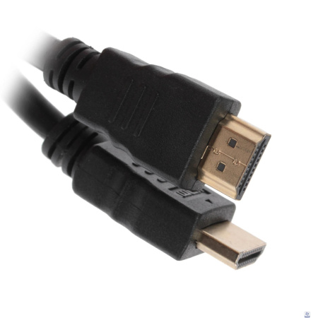 Кабель HDMI Cablexpert 19M/19M, v2.0, медь, позол.контакты, экран, 10м, черный, пакет [CC-HDMI4-10M]