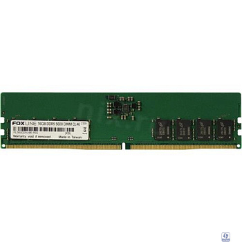 Foxline DDR5 DIMM 16GB 5600CL46 FL5600D5U46-16G