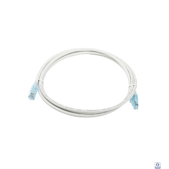 Hyperline PC-LPM-UTP-RJ45-RJ45-C6a-2M-LSZH-GY Патч-корд U/UTP, Cat.6a, 10G, LSZH, 2 м, серый