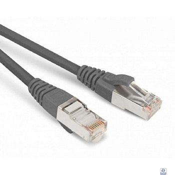 Hyperline PC-LPM-SFTP-RJ45-RJ45-C6-1M-LSZH-GY Патч-корд SF/UTP, экранированный, Cat.6, LSZH, 1 м, серый