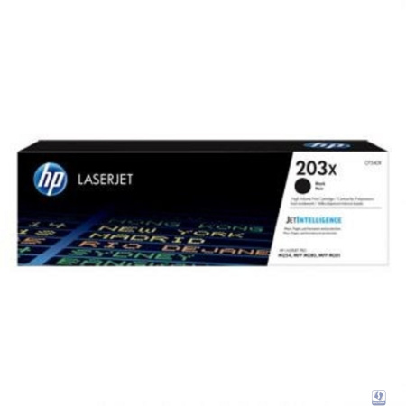 HP CF540X Картридж 203X Black  (3200 стр)