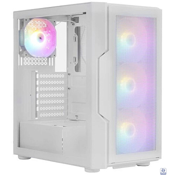 1STPLAYER TRILOBITE T7-P White / ATX / 4x120mm LED fans / T7-P-WH-4F1-W