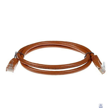 Кабель ACD Патч-корд ACD-LPU6Z-20N |ACD-LPU6Z-20N| Cat6 UTP 26AWG 4Pair, CU, LSZH, Коричневый, 2м 