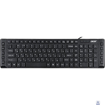 Acer OKW010 [ZL.KBDEE.002] Keyboard USB slim Multimedia black  Клавиатура проводная 