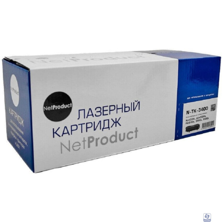 Тонер-картридж NetProduct (N-TK-3400) для Kyocera ECOSYS MA4500x/MA4500fx/PA4500x/5000x/5500x, 12,5K