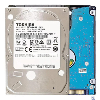 HDD Toshiba SATA3 1Tb 2.5" (SMR) 5400 128Mb MQ04ABF100V