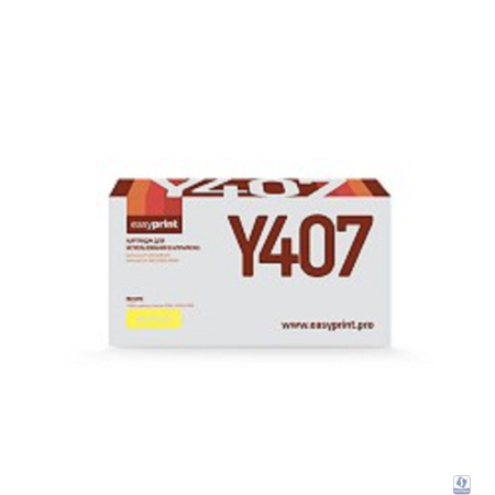 EasyPrint CLT-Y407S Картридж LS-Y407 для Samsung CLP-320/325/CLX-3185 (1000 стр.) желтый, с чипом
