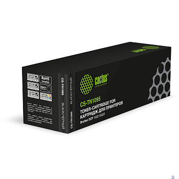 Картридж лазерный Cactus CS-TN1095 черный (1500стр.) для Brother DCP 1602/1602R