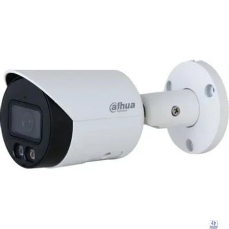 DAHUA DH-IPC-HFW2849SP-S-IL-0280B Уличная цилиндрическая IP-видеокамера SmartDualLight 8Мп, 1/2.7” CMOS, объектив 2.8мм, видеоаналитика, микрофон, ИК 30м, LED 30м, IP67, металл