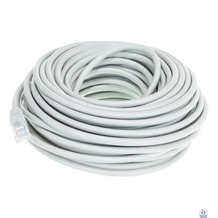 Cablexpert Патч-корд UTP PP12-20M кат.5e, 20м, литой, многожильный (серый)