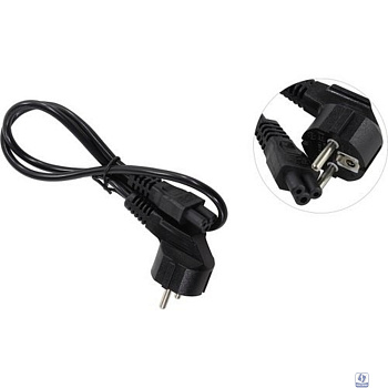 Exegate EP280678RUS Кабель питания ноутбуков ExeGate Power PC5-7,5P (Евровилка Schuko->С5) VDE-250V-3*0.5mm2, медь,  0.75м