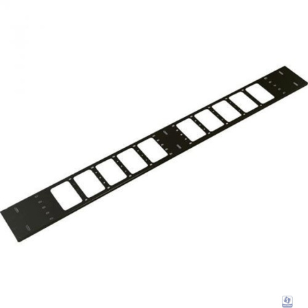 ЦМО Вертикальный кабельный органайзер в шкаф, ширина 150 мм 42U, цвет черный (ВКО-М-42.150-9005)