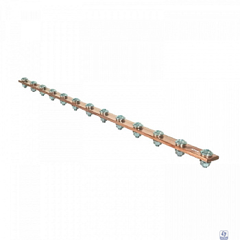 NTSS Шина медная NTSS крепление 19, для заземления длина 485мм NTSS-CBR