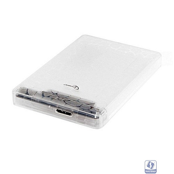 Gembird EE2-U3S-32P Внешний корпус 2.5" прозрачный, USB 3.0, SATA, пластик