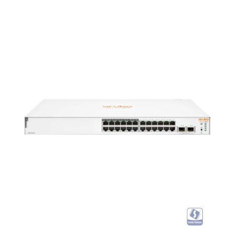 HPE JL813A Коммутатор Instant on 1830 JL813A#ABB 24G 2SFP 12PoE+ 195W