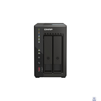Сетевое хранилище NAS Qnap Original TS-253E-8G 2-bay настольный Celeron J6412