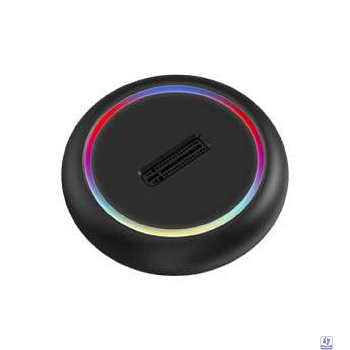 ORIENT UHD-524LED, USB 3.2 Gen2 (USB 3.1) док-станция для SSD M.2 M-key NVMe (JMS581DL, поддержка UASP,TRIM), скорость до 10 GB/s, два кабеля подключения USB Type-A + Type-C, подсветка корпуса (33405)