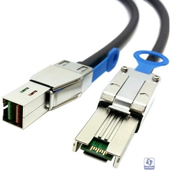 Кабель интерфейсный Dell  SAS HD-mini - HD-Mini, 12Gbps, 2m, Cus Kit