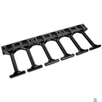 ЦМО Вертикальный кабельный органайзер с пластиковыми пальцами, 6 пальцев ВКО-П-9005