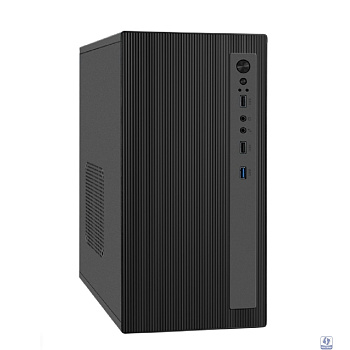 Exegate EX299068RUS Корпус Minitower ExeGate BAA-303MU-AAA450 (mATX, БП AAA450 с вент. 8см, 2*USB+1*USB3.0, HD Audio, черный)