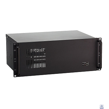 Exegate EX281235RUS Серверный корпус ExeGate Pro 4U300-08 <RM 19",  высота 4U, глубина 300, без БП, USB>