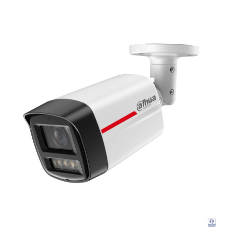 DAHUA DH-IPC-HFW2849TLP-S-LED-0360B-PRO  Уличная цилиндрическая IP-видеокамера WizColor 8Мп, 1/1,8” CMOS, объектив 3,6мм, видеоаналитика, микрофон, LED 50м, IP67, металл