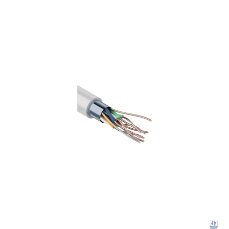 PROconnect (01-0148) Кабель витая пара F/UTP, CAT 5, PVC, 4PR, 26AWG, INDOOR, SOLID, серый, 305м