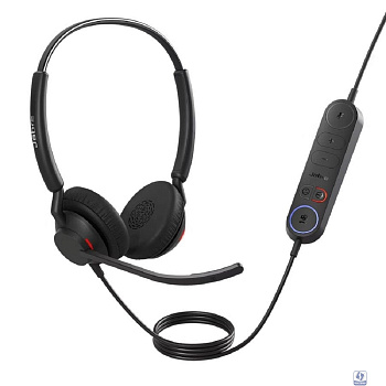 Наушники с микрофоном Jabra Engage 40 черный накладные USB оголовье (4099-413-279)