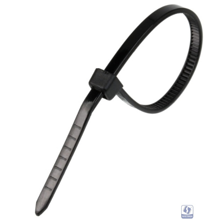 Exegate EX253853RUS Стяжка нейлоновая, неоткрывающаяся. Exegate <CV-250B>, 250мм, упак. 100шт Black