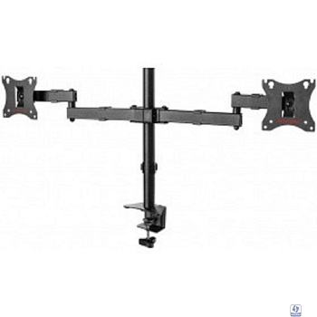 Arm Media LCD-T04 черный 15"-28" макс.14кг настольный поворот и наклон верт.перемещ.