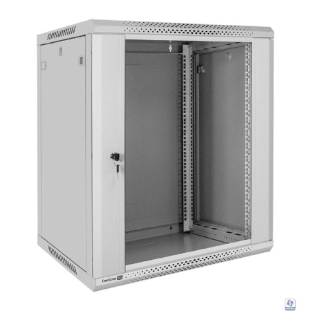 Exegate EX300267RUS Шкаф телекоммуникационный 19" настенный 15U ExeGate EC-WM-15U.600.G.GREY (19”, 15U, 600x600x769mm (ШхГхВ), передняя дверь закаленное стекло, съемные боковые панели, пыле- и влагоза