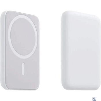 Rexant (30-2053) Портативное беспроводное зарядное устройство Power Bank (аккумуляторная батарея) 5000 mAh, MagSafe, белое