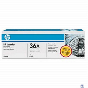 HP CB436A Картридж, Black 