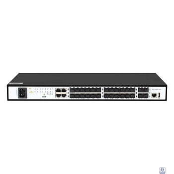 SNR SNR-S5210G-24FX-RPS Управляемый коммутатор уровня 2+, 20 портов 100/1000Base-X SFP, 4 порта Combo 10/100/1000Base-T|100/1000Base-X SFP, 4 порта 1/10G SFP+, встроенный БП ~220V AC, RPS 12V DC