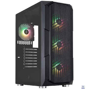 1STPLAYER FIREBASE XF Black / ATX / 4x120mm ARGB fans / XF-BK-4F7