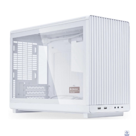 Lian Li Корпус A3-mATX TG White / Tempered Glass Edition / Bottom Dust Filter / G99.A3W.10R