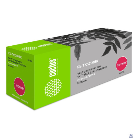 Картридж лазерный Cactus CS-TK5290BK черный (17000стр.) для Kyocera Ecosys P7240cdn