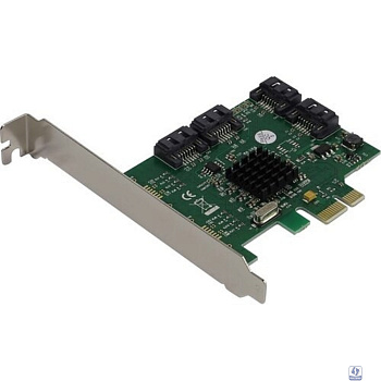 ORIENT M9215S  PCI-Ex v2.0, SATA3.0 6Gb/s, 4int port, поддержка HDD до 8TB, Marvell 88SE9215 chipset