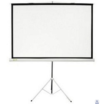 Экран Cactus Triscreen CS-PST-180X180 180х180см 1:1 напольный белый